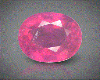 Natural Ruby Certified  4.33CTS-17621